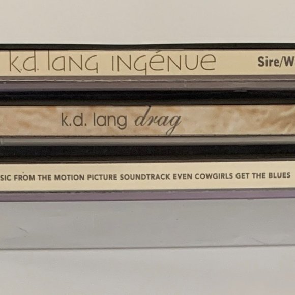 k.d. lang - Drag, Ingenue, Even Cowgirls Get the Blues Soundtrack • 3 CD Bundle - Picture 8 of 9